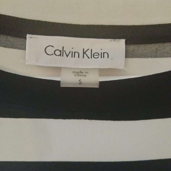 Calvin Klein Striped Dress - Picture 2 of 3